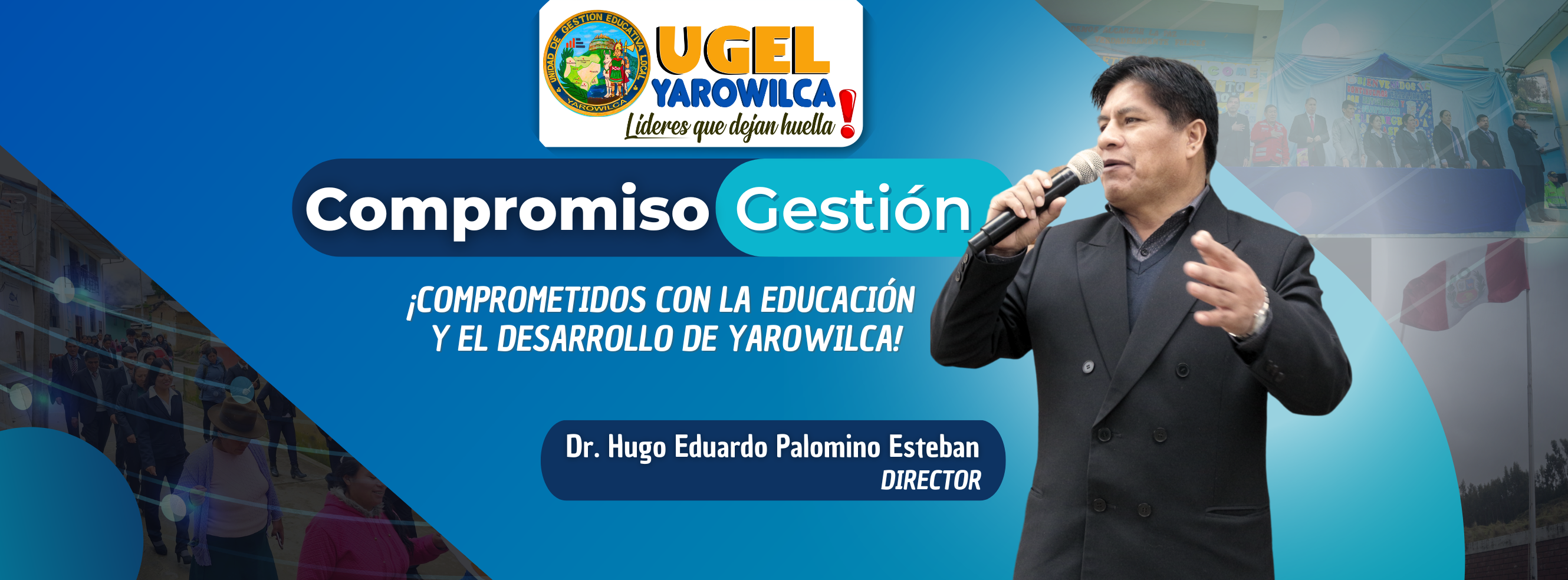 Material educativo de campañas de UGEL Yarowilca